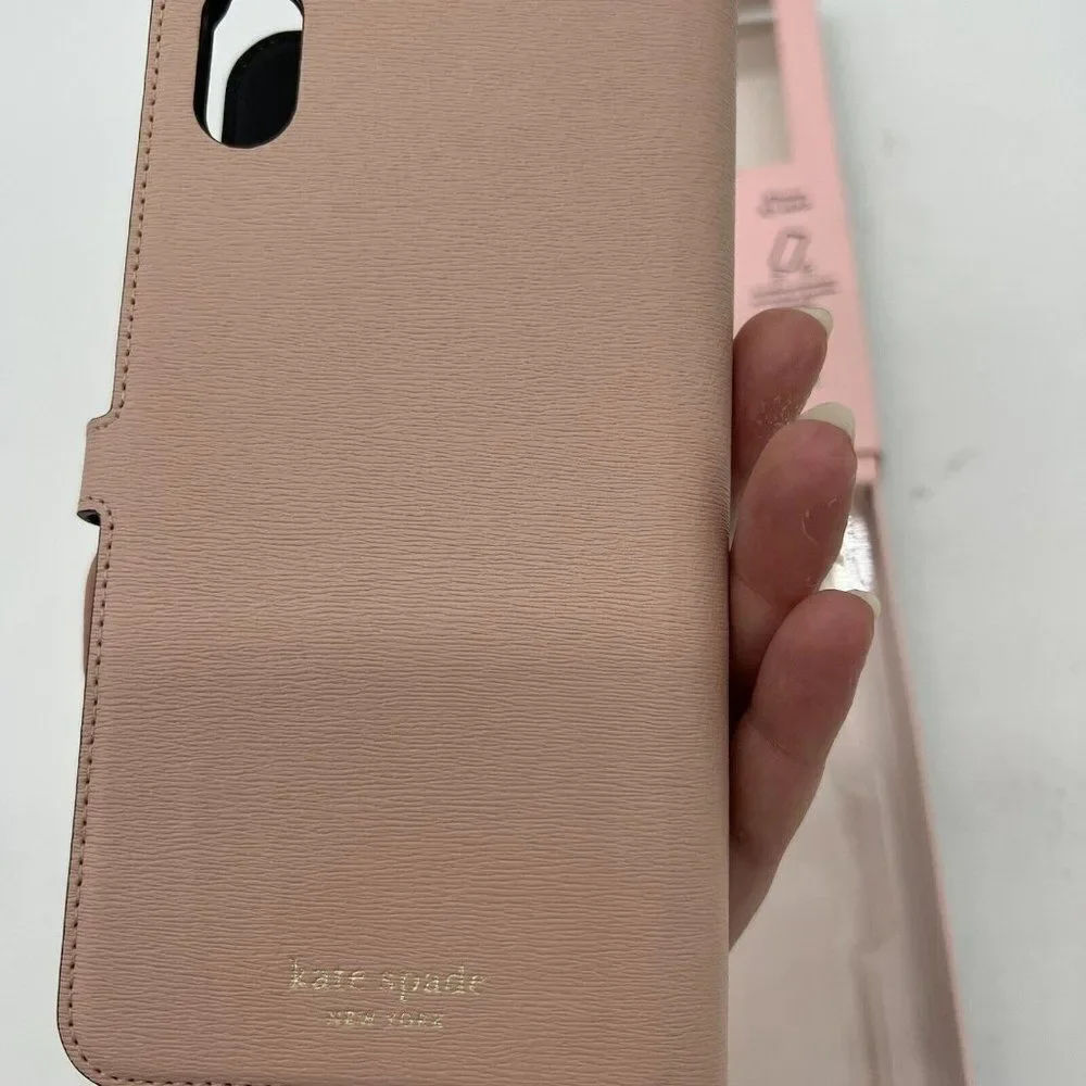 Kate Spade NIB XS Max Phone Case Pink Flower